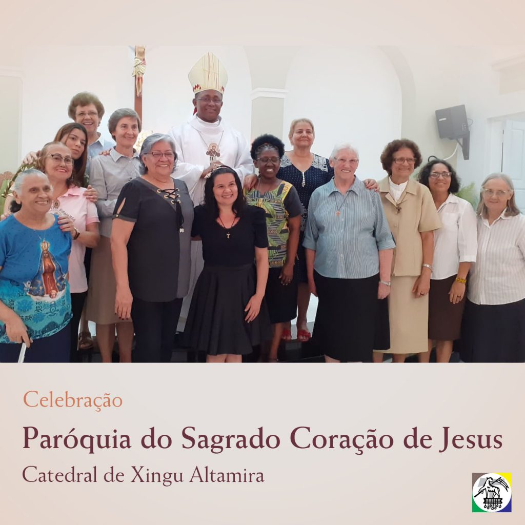 Celebração na Paróquia do Sagrado Coração de Jesus Catedral de Xingu Altamira