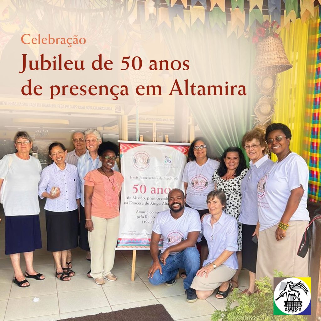 Celebração do Jubileu de 50 anos de presença em Altamira.